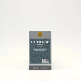 Capsule 100 Percento Arabica | Capsule per Nespresso Alluminio, freschezza e aroma in ogni sorso. Ideali per gli amanti del caffè.